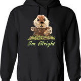 Caddyshack (3) Hoodie - Retro Graphic Pullover Hoodie for Men & Women - Black