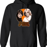 Cagney Lacey Retro 80s Tribute Hoodie - Black