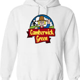 Camberwick Green Hoodie - Retro Graphic Pullover Hoodie for Men & Women - White