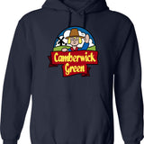 Camberwick Green Hoodie - Retro Graphic Pullover Hoodie for Men & Women - Navy
