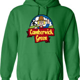 Camberwick Green Hoodie - Retro Graphic Pullover Hoodie for Men & Women - Green