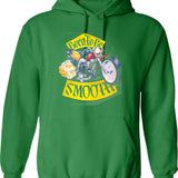 Camel Cigarettes(8) Hoodie - Retro Graphic Pullover Hoodie for Men & Women - Green