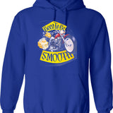 Camel Cigarettes(8) Hoodie - Retro Graphic Pullover Hoodie for Men & Women - Blue