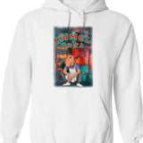 Camel Slims Hoodie - Retro Graphic Pullover Hoodie for Men & Women - White