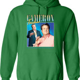 Cameron Tucker Graphic Pullover Hoodie - Green