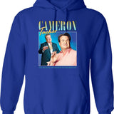 Cameron Tucker Graphic Pullover Hoodie - Blue
