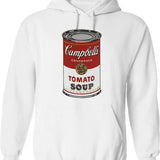 Campbell's Soup Graphic Pullover Hoodie - White