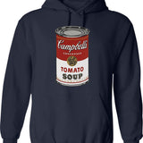 Campbell's Soup Graphic Pullover Hoodie - Navy
