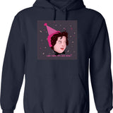 Can I Have My Cake Now Sticker Hoodie - Navy