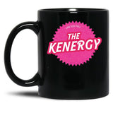 Can You Feel The Kenergy Black Coffee Mug, Gift Coffee Mug