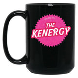 Can You Feel The Kenergy Black Coffee Mug, Gift Coffee Mug - Black