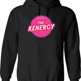 Can You Feel The Kenergy Graphic Pullover Hoodie - Black