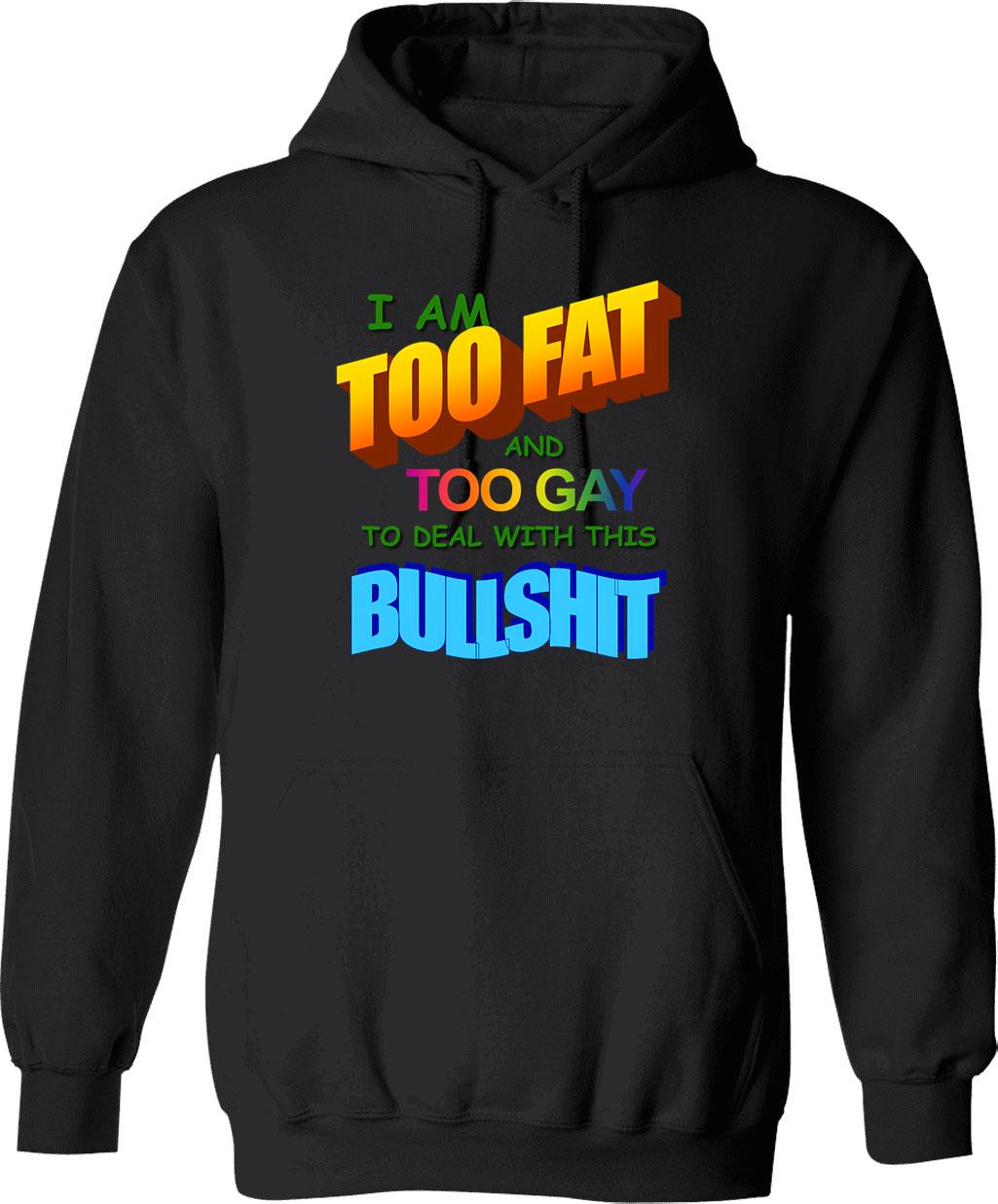 Can't Deal With The Bullshit Anymore Hoodie - Black