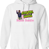Carlton Banks Dance Studio Graphic Pullover Hoodie - White