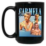 Carmela Soprano Classic Black Coffee Mug, Gift Coffee Mug - Black