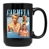 Carmela Soprano Classic Black Coffee Mug, Gift Coffee Mug