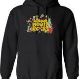 Cartoons Schoolhouse Rock 1973 Hoodie - Retro Graphic Pullover Hoodie for Men & Women - Black