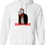 Cat In The Hat Dirty Hoe Graphic Pullover Hoodie - White