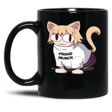 Cat Neco Arc Black Coffee Mug, Gift Coffee Mug