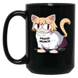 Cat Neco Arc Black Coffee Mug, Gift Coffee Mug - Black