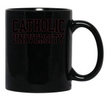 Catholic UNIVERSITY of America Black Coffee Mug, Gift Coffee Mug - Black