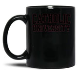 Catholic UNIVERSITY of America Black Coffee Mug, Gift Coffee Mug
