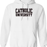 Catholic UNIVERSITY of America Graphic Pullover Hoodie - White
