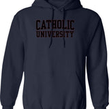 Catholic UNIVERSITY of America Graphic Pullover Hoodie - Navy