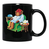 Celestial Seasoning Sleepytime Tea Bear Black Coffee Mug, Gift Coffee Mug - Black