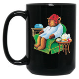 Celestial Seasoning Sleepytime Tea Bear Black Coffee Mug, Gift Coffee Mug - Black