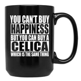 Celica Black Coffee Mug, Gift Coffee Mug