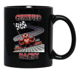 Certified Racist (2) Black Coffee Mug, Gift Coffee Mug - Black