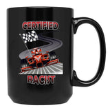 Certified Racist (2) Black Coffee Mug, Gift Coffee Mug