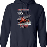 Certified Racist (2) Graphic Pullover Hoodie - Navy