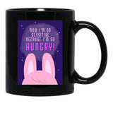 Changbin Hungry Dwaekki Stray Kids Skzoo Skz Black Coffee Mug, Gift Coffee Mug - Black