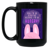 Changbin Hungry Dwaekki Stray Kids Skzoo Skz Black Coffee Mug, Gift Coffee Mug - Black