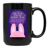 Changbin Hungry Dwaekki Stray Kids Skzoo Skz Black Coffee Mug, Gift Coffee Mug