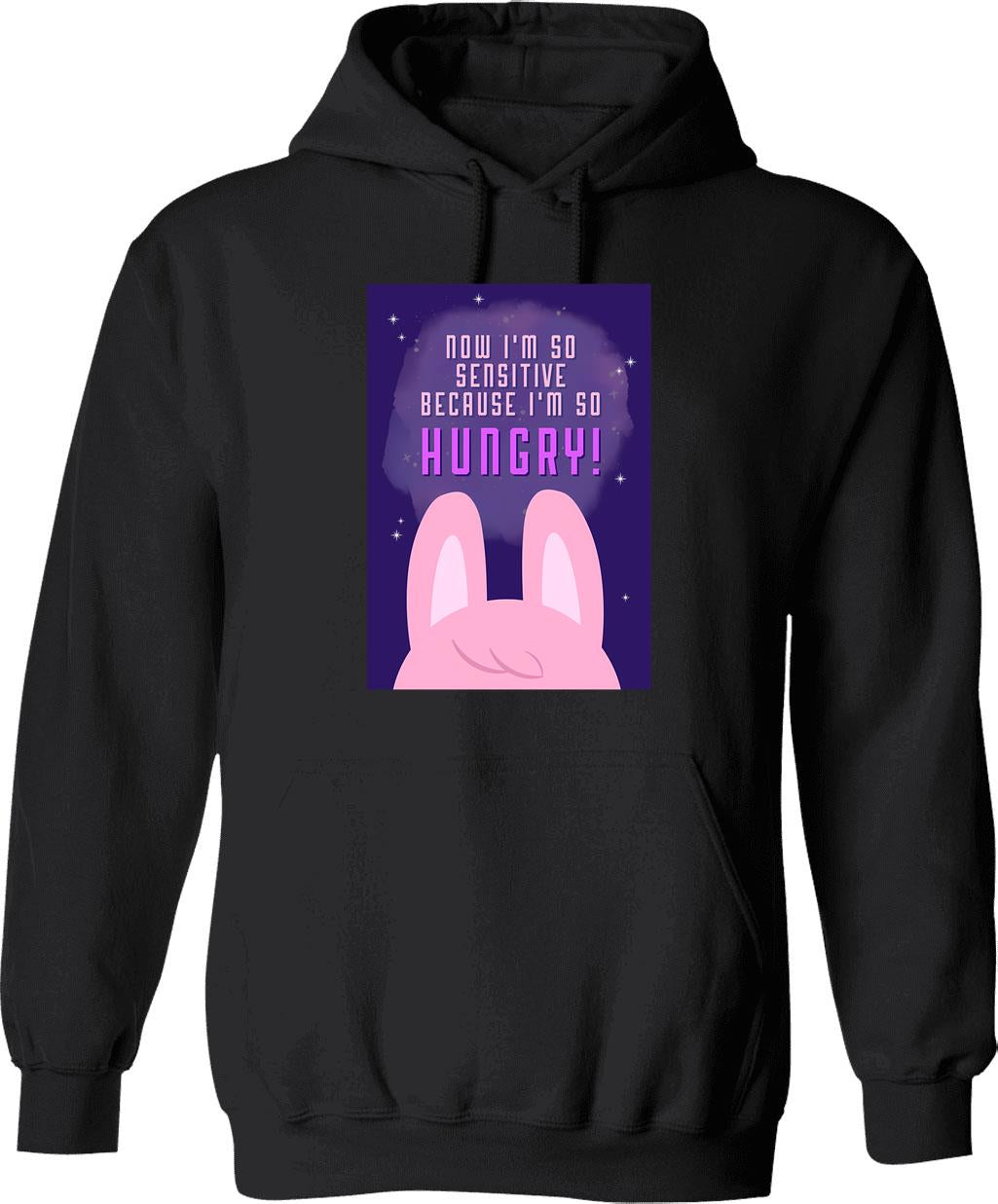 Changbin Hungry Dwaekki Stray Kids Skzoo Skz Graphic Pullover Hoodie - Black