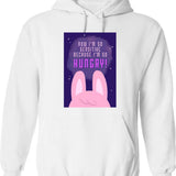 Changbin Hungry Dwaekki Stray Kids Skzoo Skz Graphic Pullover Hoodie - White