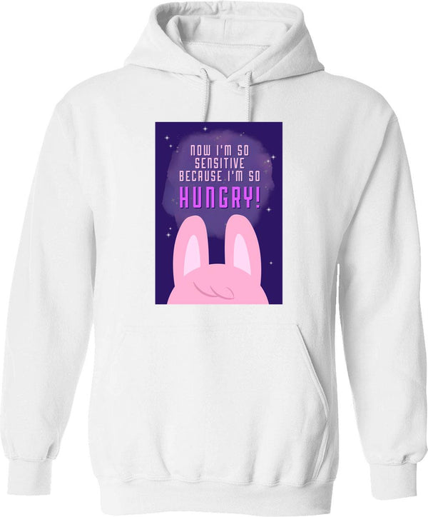 Changbin Hungry Dwaekki Stray Kids Skzoo Skz Graphic Pullover Hoodie - White
