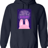 Changbin Hungry Dwaekki Stray Kids Skzoo Skz Graphic Pullover Hoodie - Navy