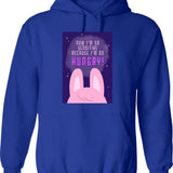Changbin Hungry Dwaekki Stray Kids Skzoo Skz Graphic Pullover Hoodie - Blue