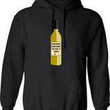 Chardonnay You Chunts Hoodie - Retro Graphic Pullover Hoodie for Men & Women - Black