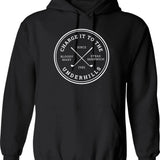 Charge It To The Underhills - Fletch Hoodie - Black