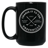 Charge It to The Underhills - Fletch Black Coffee Mug, Gift Coffee Mug - Black