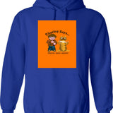 Charley Says Hoodie - Retro Graphic Pullover Hoodie for Men & Women - Blue