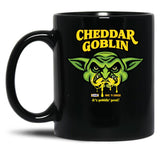 Cheddar Goblin Classic Black Coffee Mug, Gift Coffee Mug