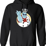 Chef Saltbaker Aka The Salt Bae- The Cuphead Show Hoodie - Black