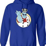 Chef Saltbaker Aka The Salt Bae- The Cuphead Show Hoodie - Blue
