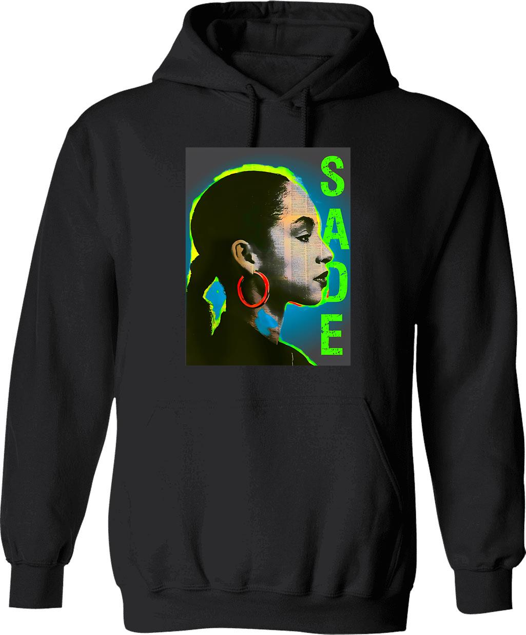 Chemise Sadefunny Shirt Sade T-ee Shirt Sade Hoodie - Black